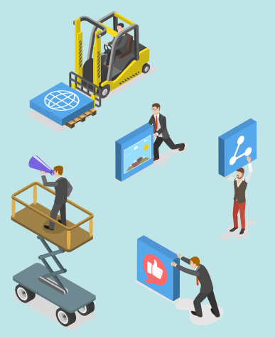 ホームページ制作する人々